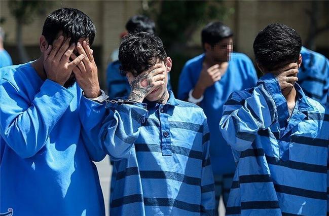 اعتراف گنگسترهای خطرناک به ۲ قتل و ده‌ها سرقت مسلحانه + عکس