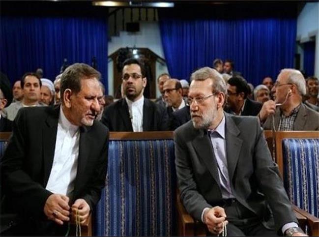 حمایت تمام قد لاریجانی  از یک چهره دولتی ، برای انتخابات 1400: جهانگیری کاندیدا شود نمی آیم !