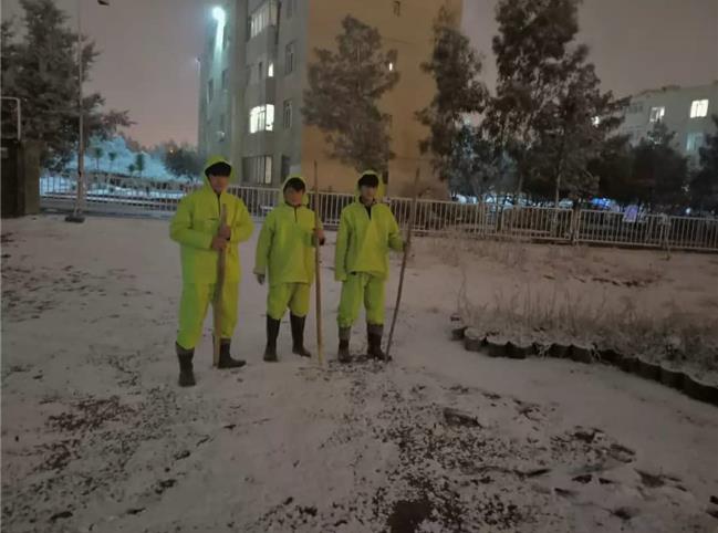 آماده باش کامل نیروهای خدمات شهری منطقه ۲۱ در شب برفی تهران